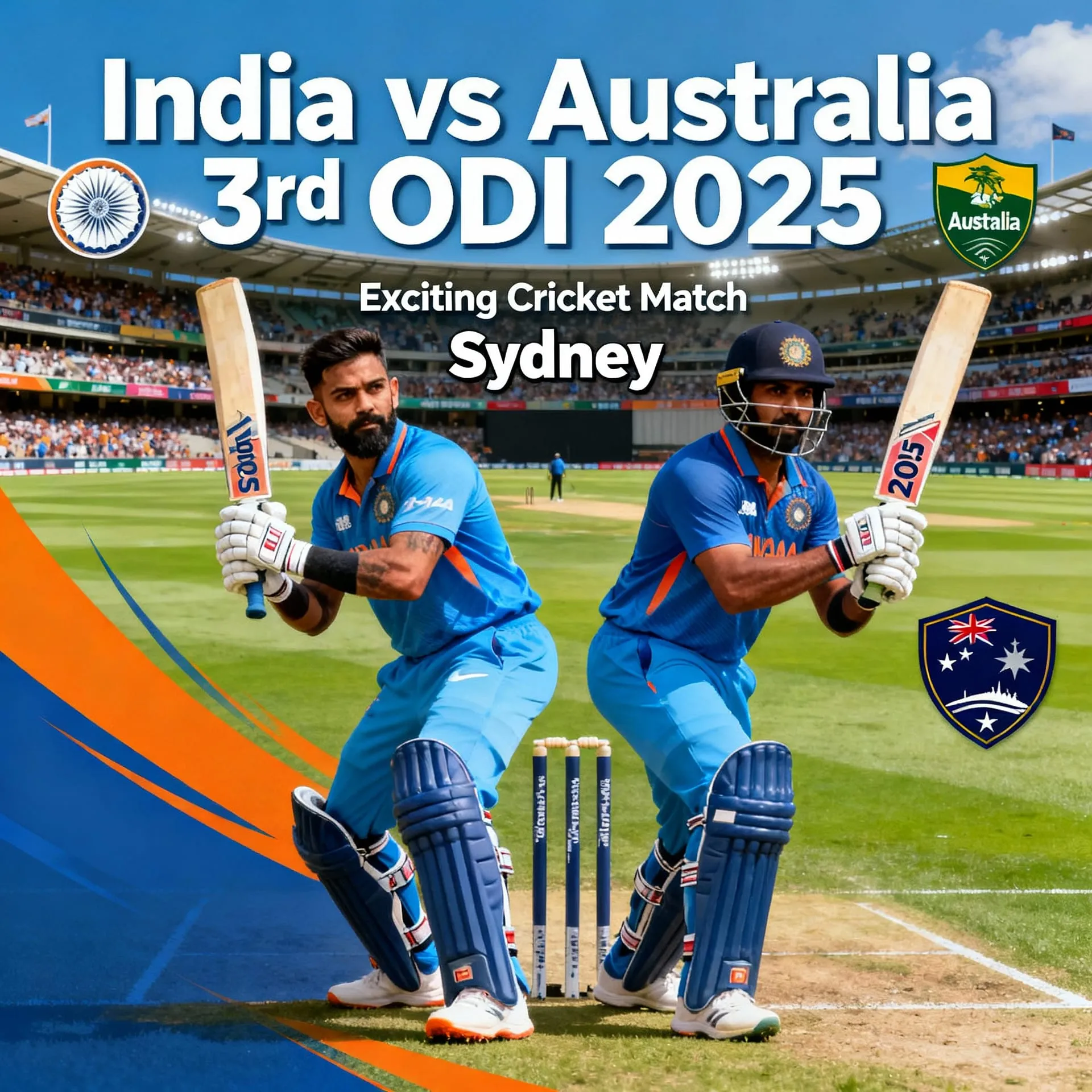 India vs Australia 3rd ODI LIVE Updates: विराट कोहली का क्लासी….