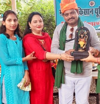 हरिद्वार में BKU (सर्व) ने किया राष्ट्रीय उपाध्यक्ष रमेश रांगी का भव्य स्वागत