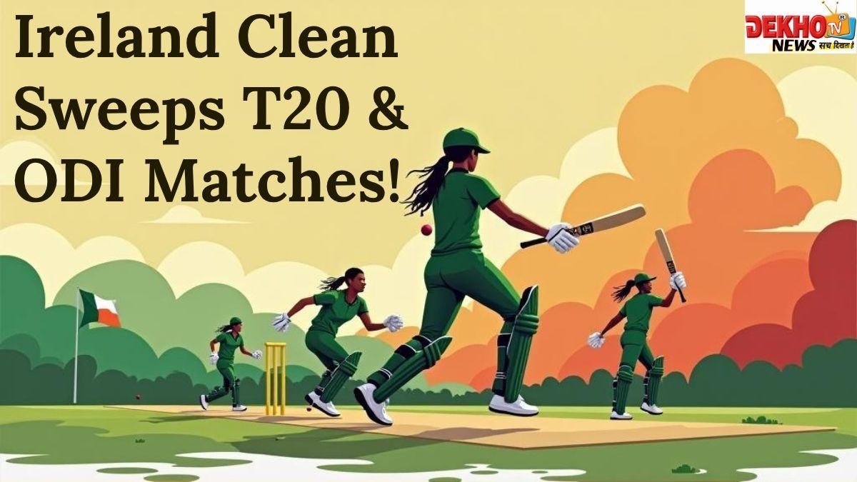 Ireland Women Cricket Team celebrating series win against Zimbabwe in July 2025 after 3-0 T20I and ODI victories