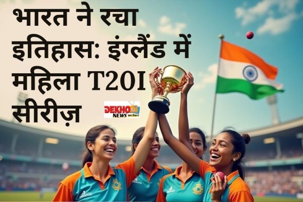 भारत ने रचा इतिहास: इंग्लैंड में पहली बार महिला T20I सीरीज़ पर कब्ज़ा