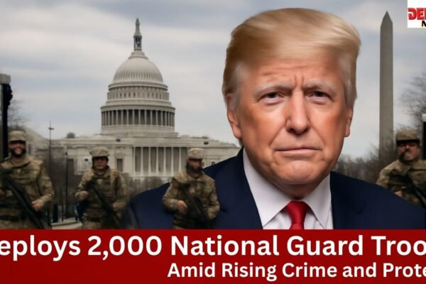National Guard troops patrolling Washington D.C. streets amid rising crime and federal control as ordered by President Trump