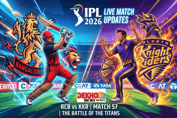 Virat Kohli and Shreyas Iyer teams clash in RCB vs KKR IPL 2026 Match 57 at Raipur RCB vs KKR IPL 2026